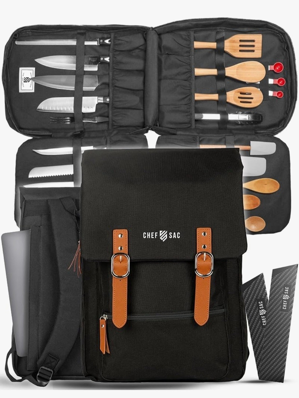 Chef Sac Black Culinary Backpack